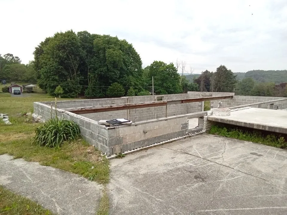 New Residential Addition with Blue Siding and Metal Roofing in Ashland, Ashland, PA, photo 2