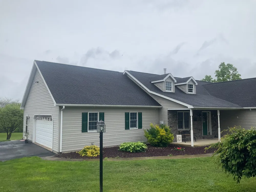 Green  Metal Roof and Custom Covered Deck in Duncannon, Duncannon, PA, photo 7