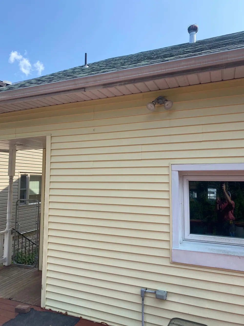 Porch roof Add-On and House Re-Single, Pottsville, PA, photo 2