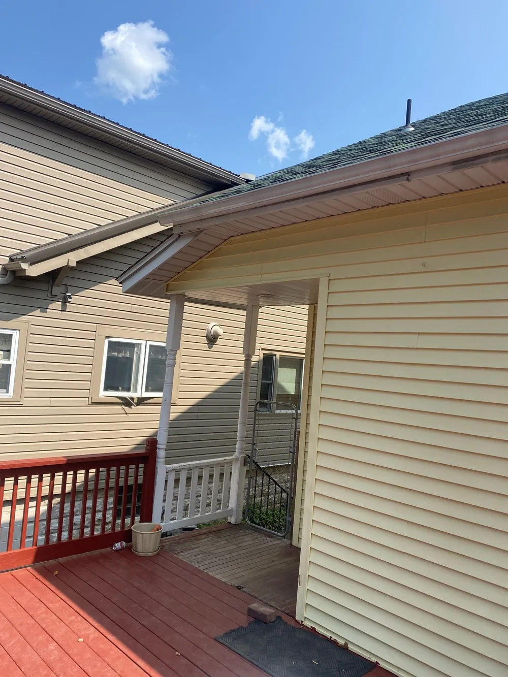 Porch roof Add-On and House Re-Single, Pottsville, PA, photo 7
