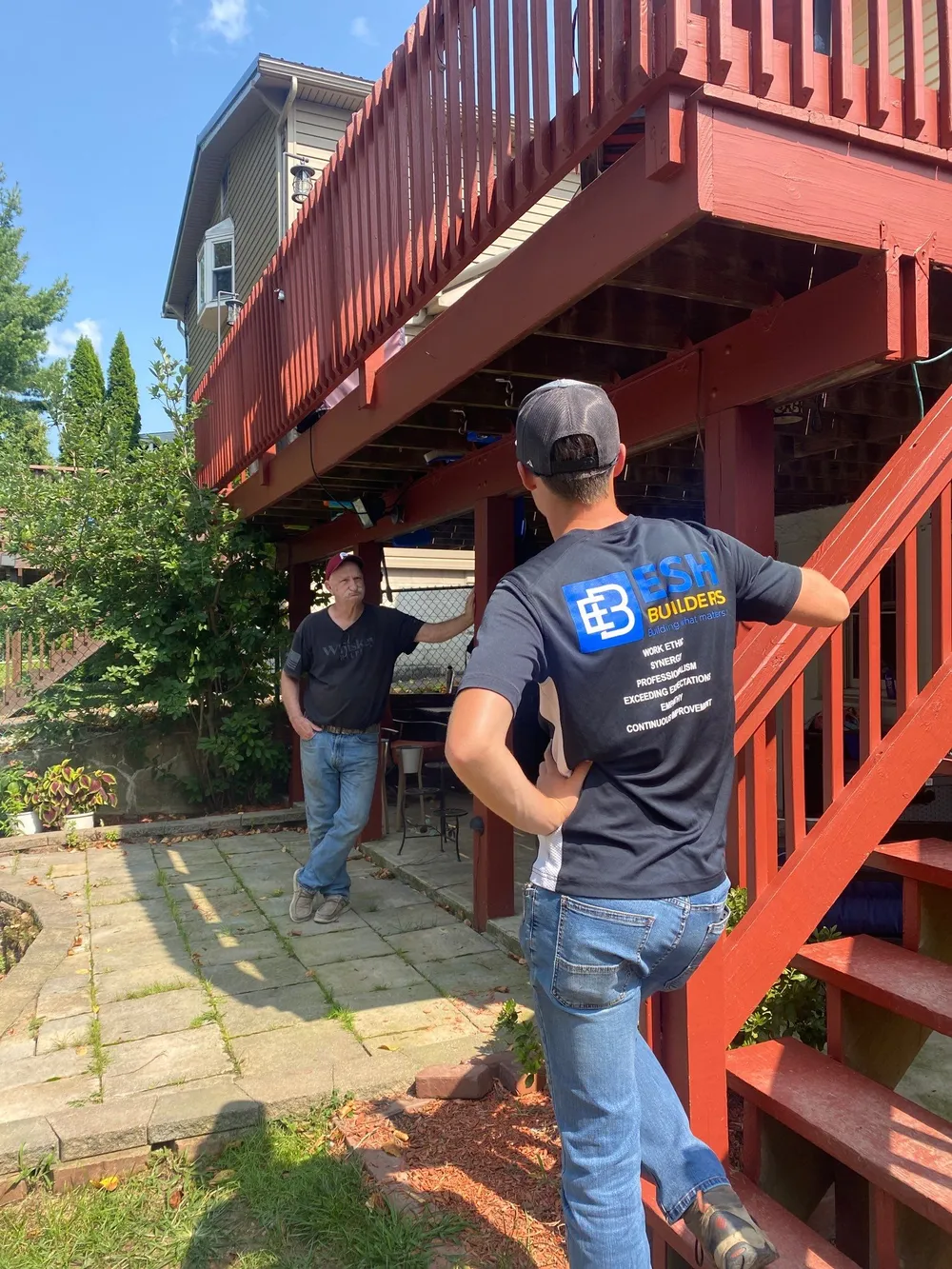 Porch roof Add-On and House Re-Single, Pottsville, PA, photo 3