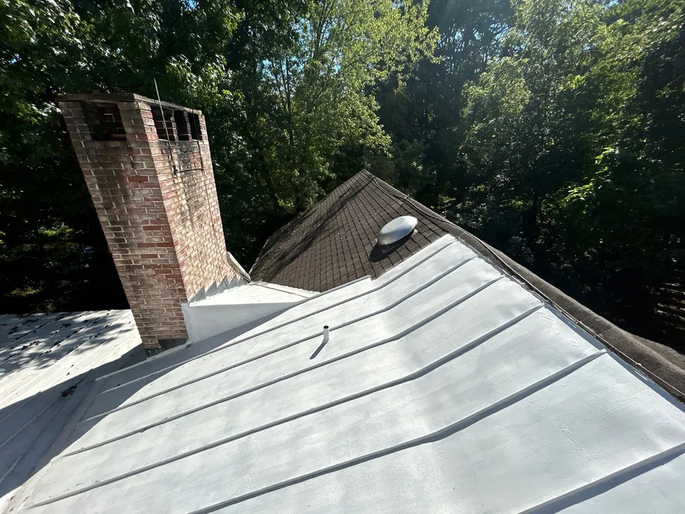 Red Metal Roofing Installation and Trim Restoration in Bernville, Bernville, PA, photo 7