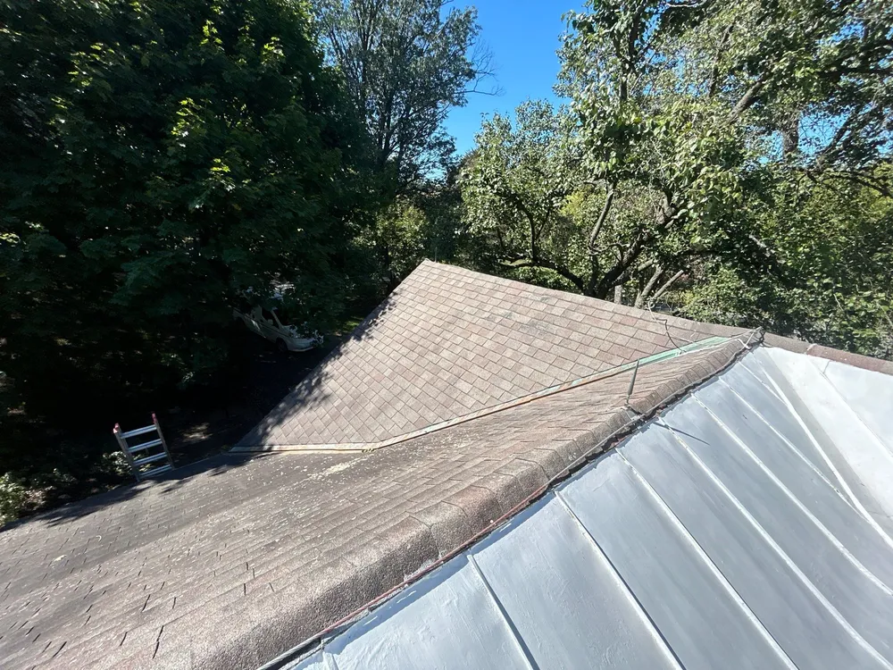 Red Metal Roofing Installation and Trim Restoration in Bernville, Bernville, PA, photo 4