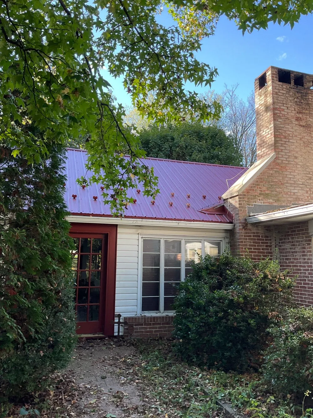 Red Metal Roofing Installation and Trim Restoration in Bernville, Bernville, PA, photo 8