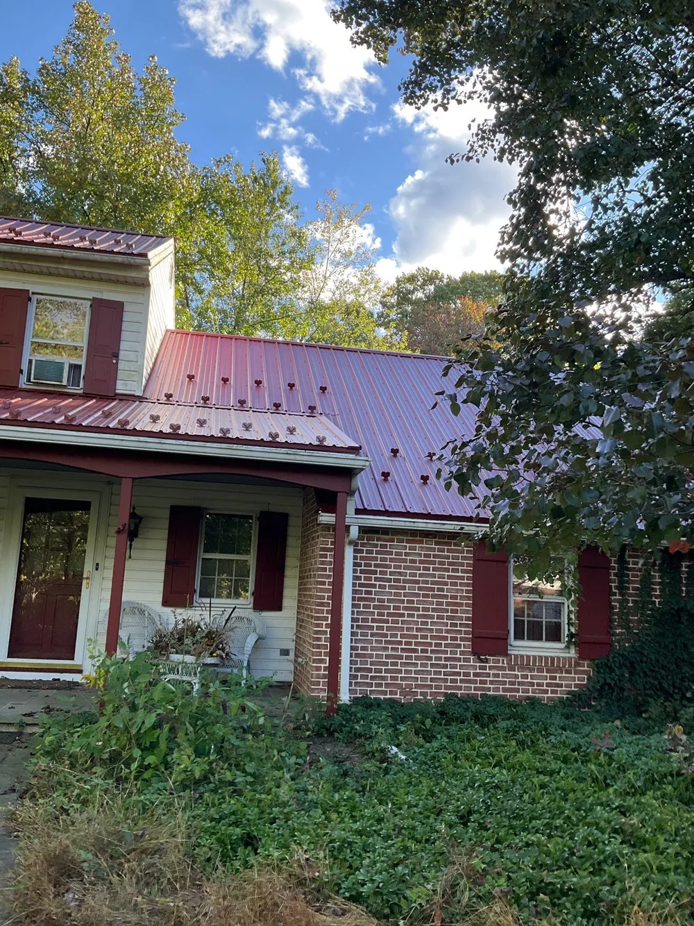 Red Metal Roofing Installation and Trim Restoration in Bernville, Bernville, PA, photo 11