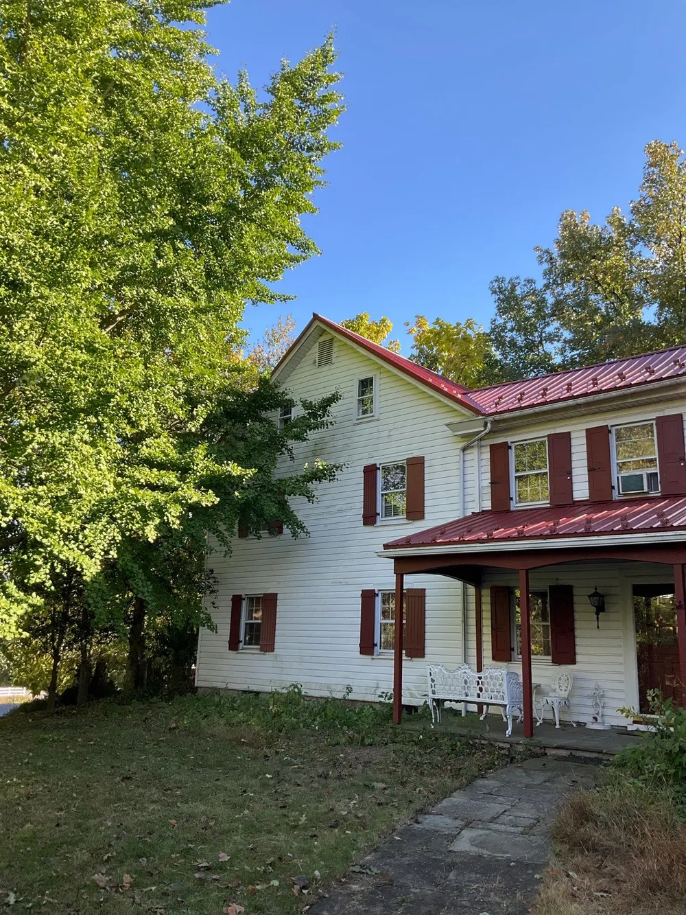 Red Metal Roofing Installation and Trim Restoration in Bernville, Bernville, PA, photo 9