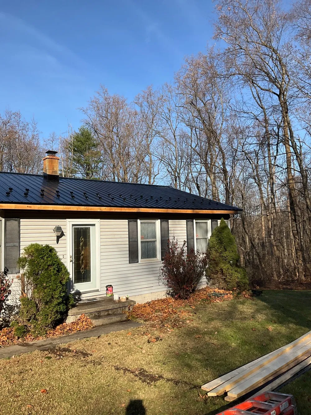 Dalmatia Metal Roofing and Custom Timber Entry Portico, Dalmatia, PA, photo 9