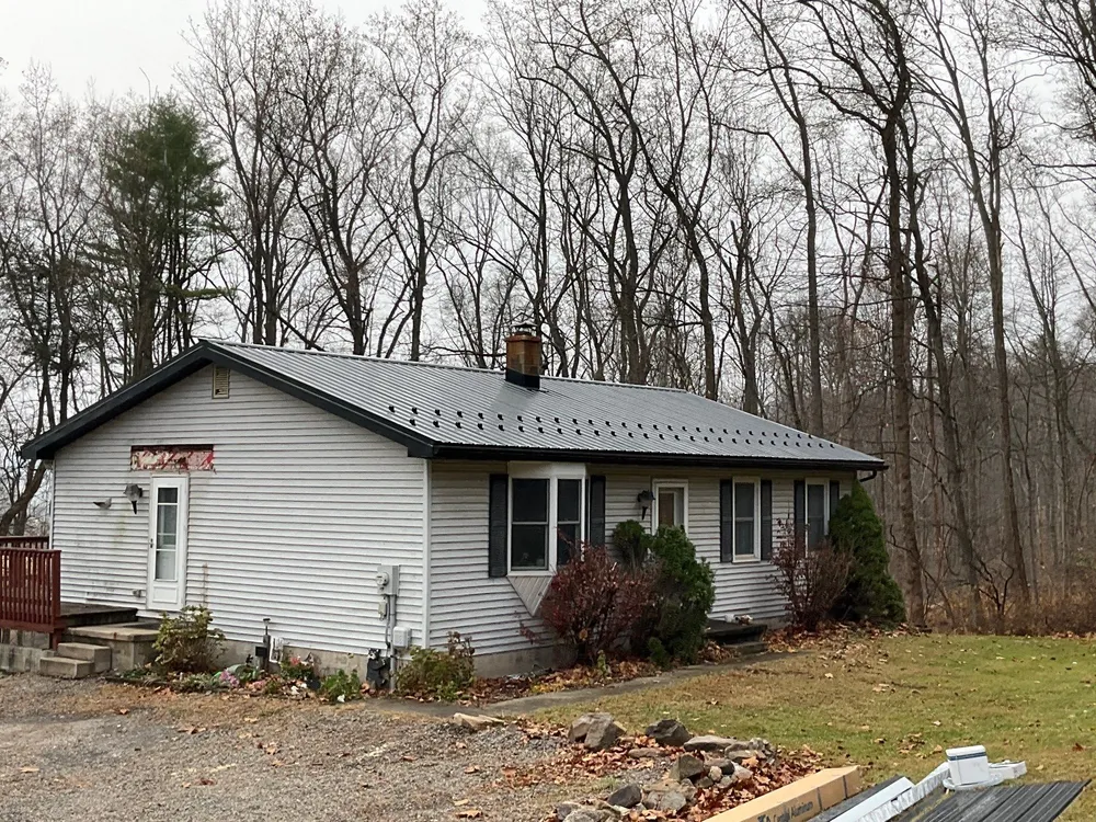 Dalmatia Metal Roofing and Custom Timber Entry Portico, Dalmatia, PA, photo 7