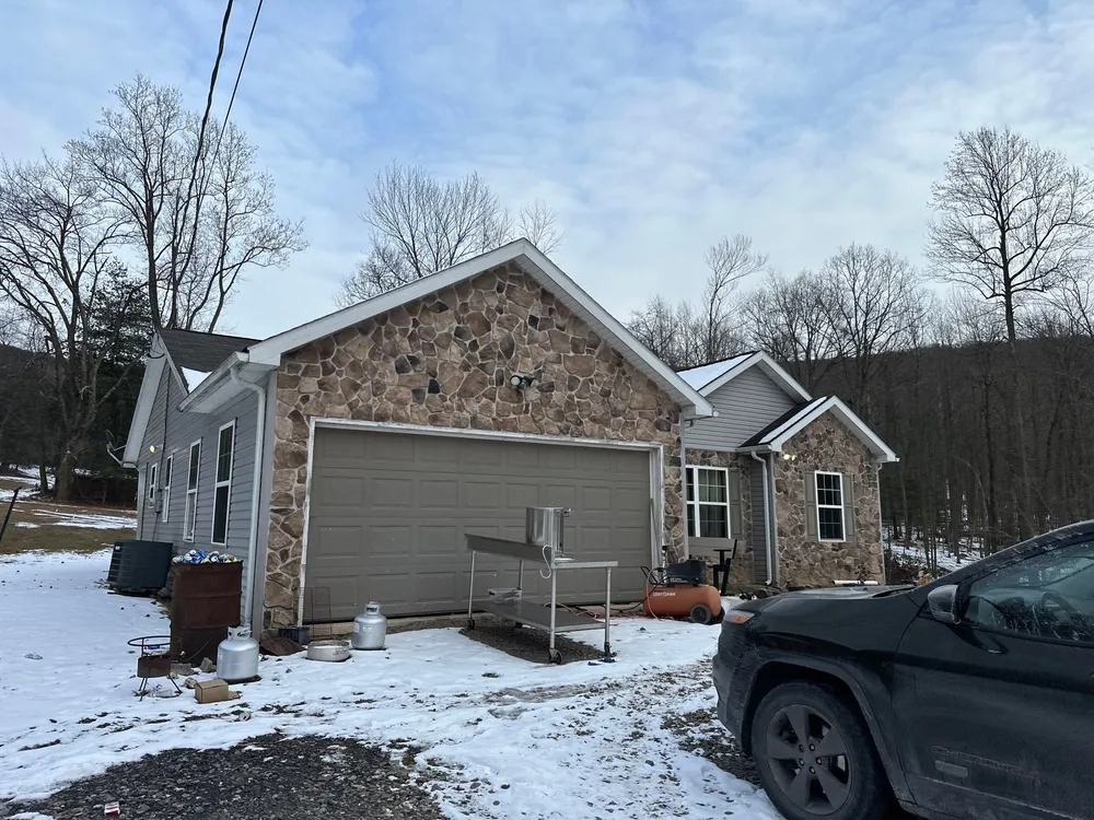 Black Metal Roof Replacement and Gutter Installation in Halifax, Halifax, PA, photo 4
