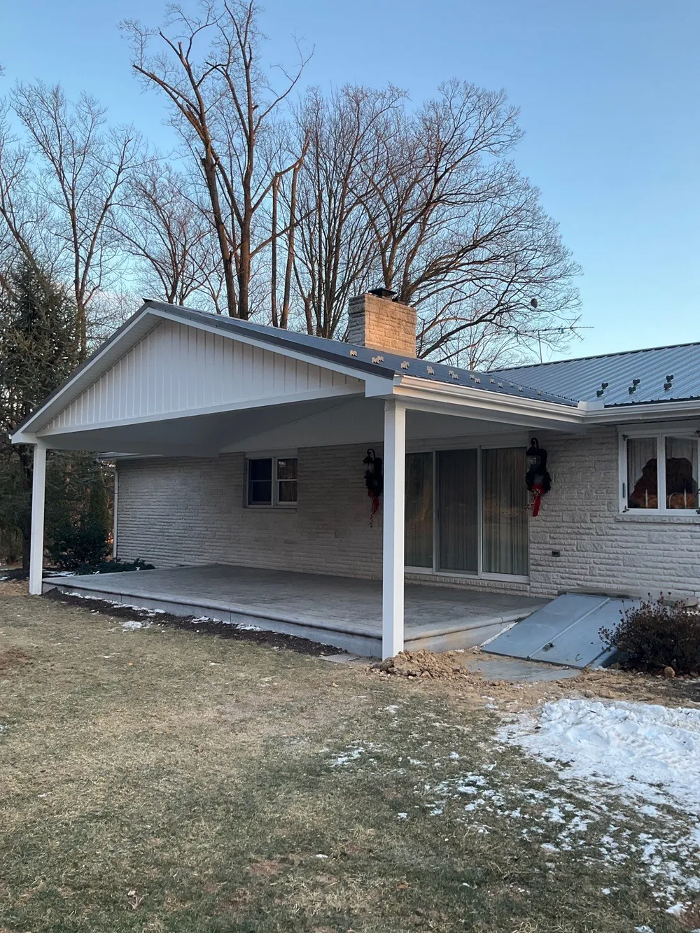 Metal Roof and Gabled Porch Addition in Hegins, Hegins, Pennsylvania, photo 7