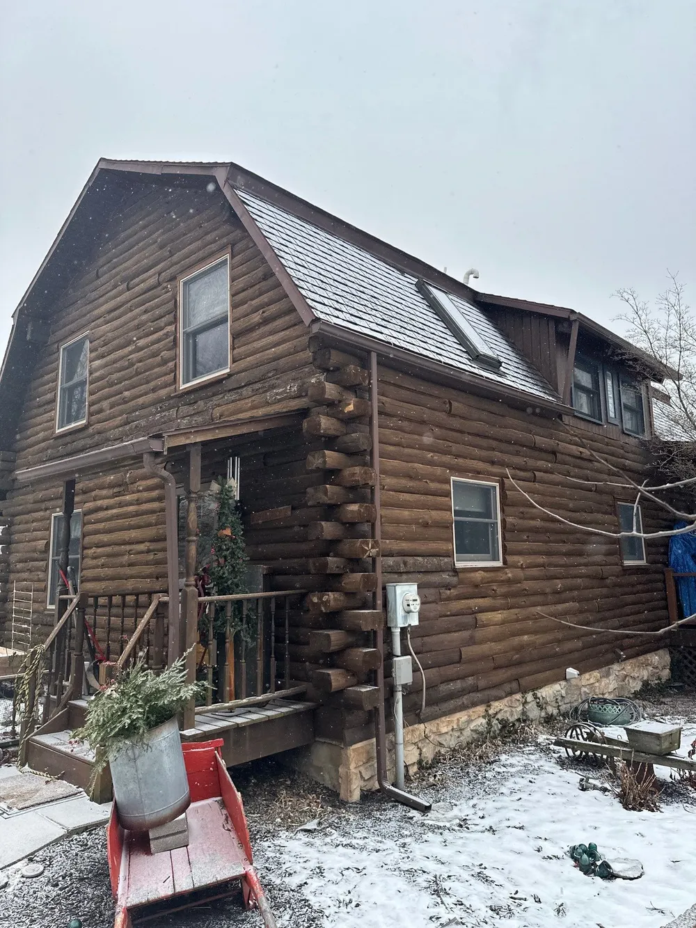 Textured Bronze ABM Metal Roof and Skylight Installation in Halifax, Halifax, PA, photo 4