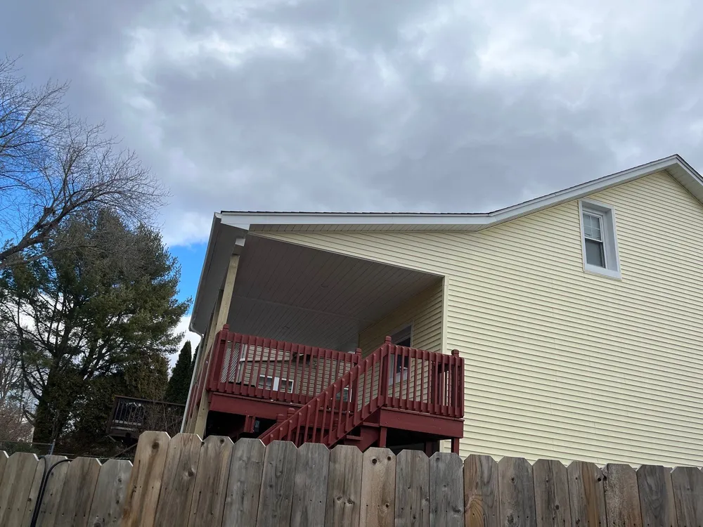 Porch roof Add-On and House Re-Single, Pottsville, PA, photo 1