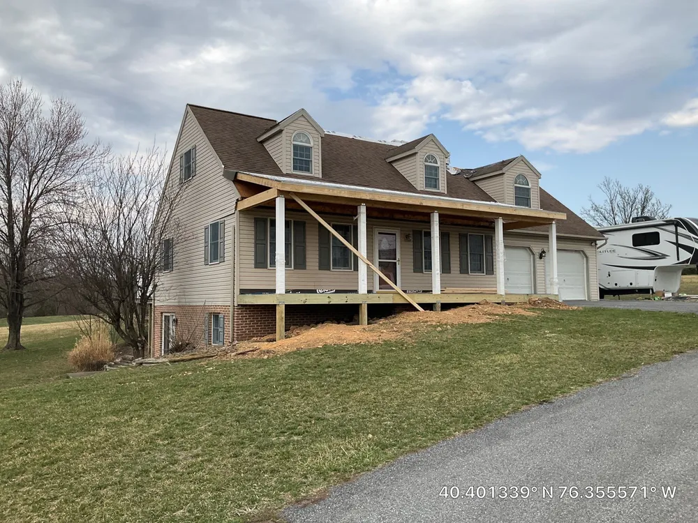 Custom Porch Roof Addition and Siding Renovation in Myerstown, PA, Myerstown, PA, photo 8