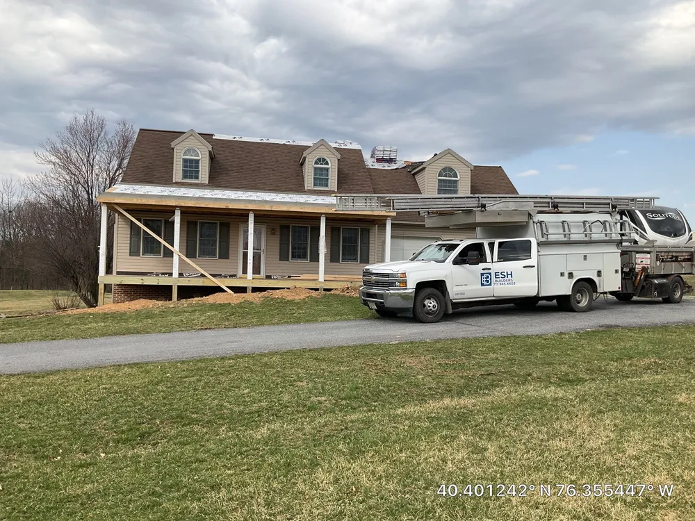 Custom Porch Roof Addition and Siding Renovation in Myerstown, PA, Myerstown, PA, photo 4