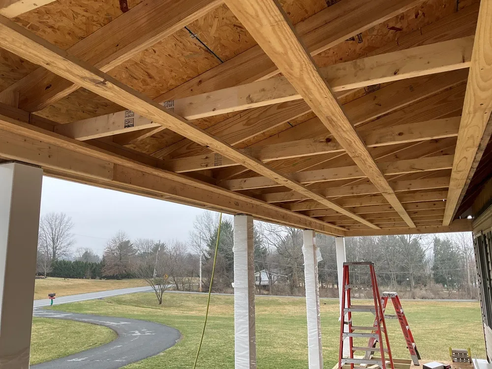 Custom Porch Roof Addition and Siding Renovation in Myerstown, PA, Myerstown, PA, photo 2