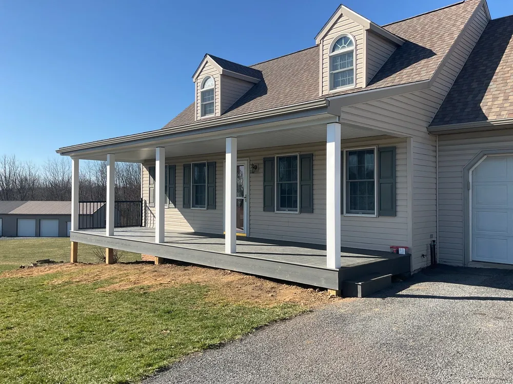 Custom Porch Roof Addition and Siding Renovation in Myerstown, PA, Myerstown, PA, photo 1