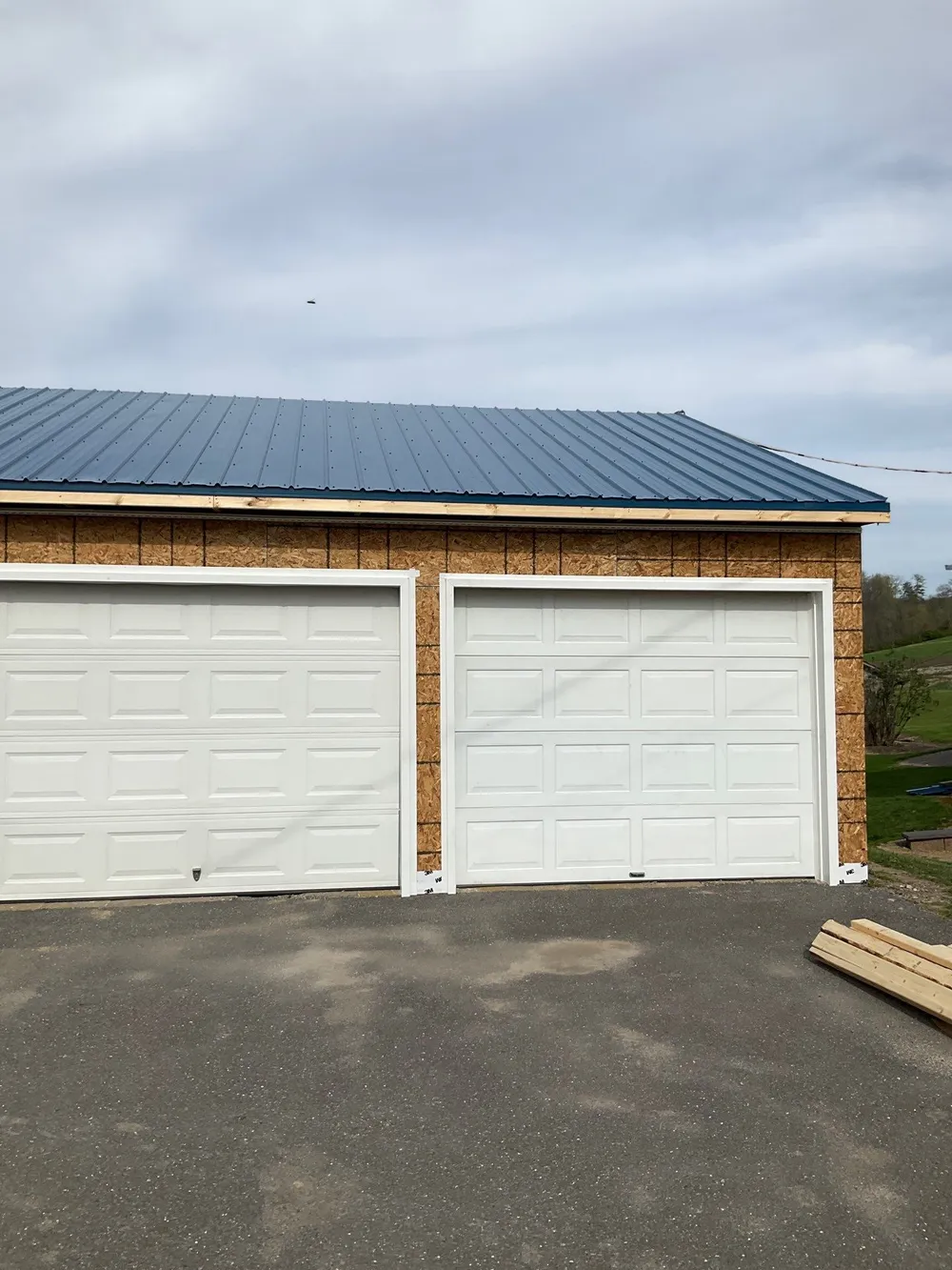3-Car Garage refresh Blue Metal Roofing in Herndon, Herndon, PA, photo 6