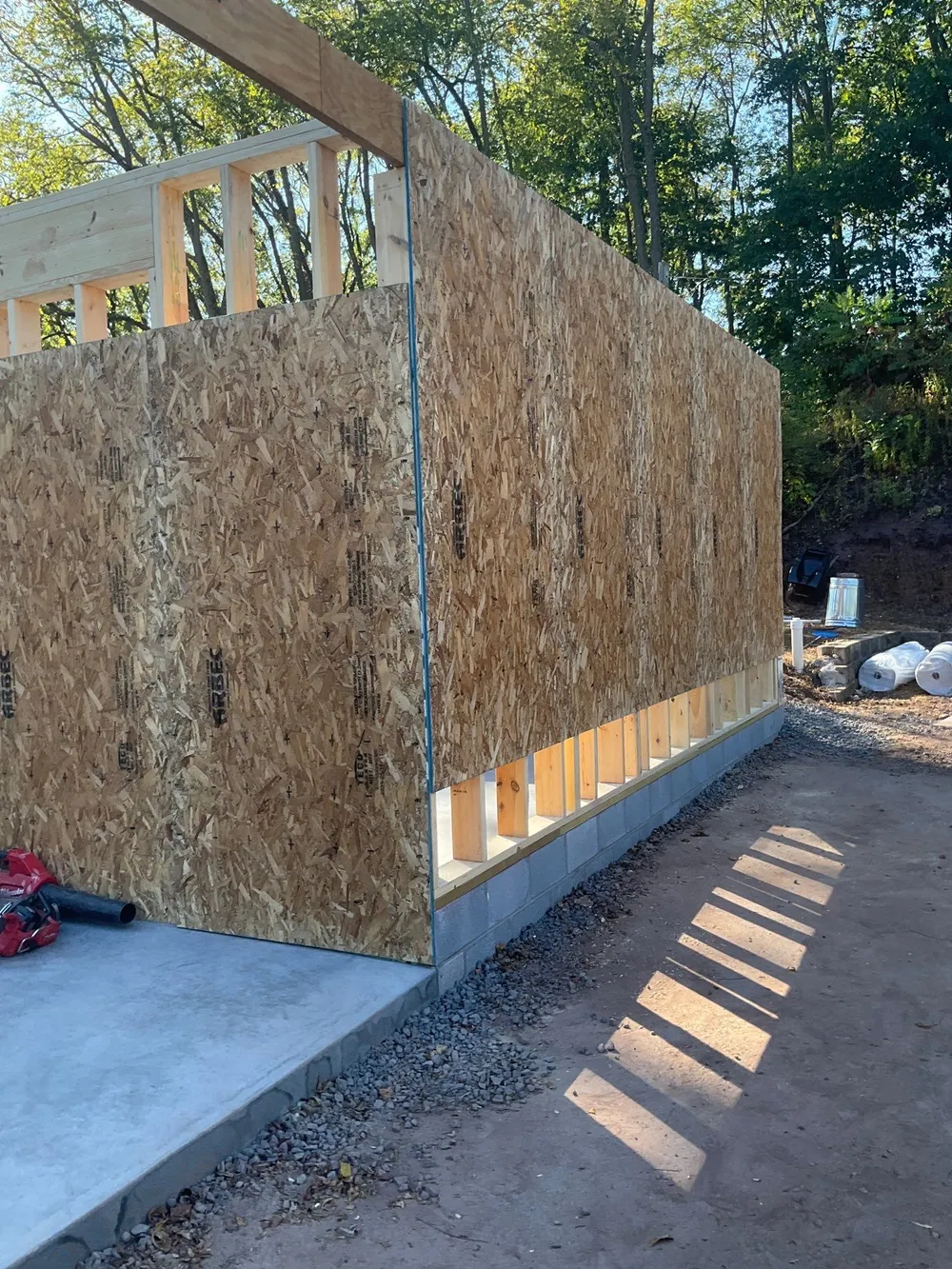 Detached Garage Construction with Vinyl Siding and Metal Roof, Lykens, PA, photo 10