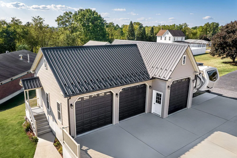 Textured Black Meal Roof, Lykens, PA, photo 8