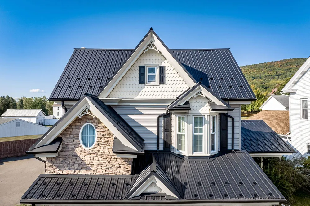 Textured Black Meal Roof, Lykens, PA, photo 7