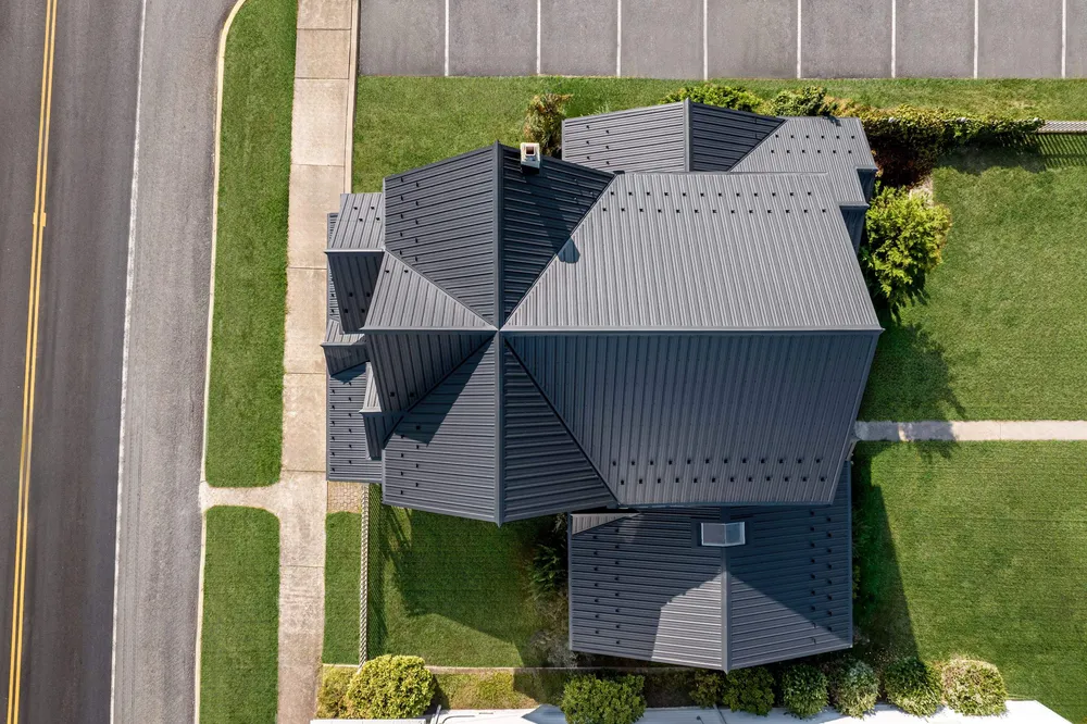 Textured Black Meal Roof, Lykens, PA, photo 1