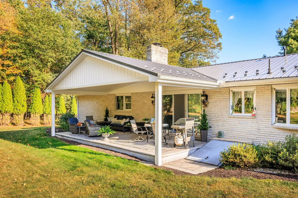 Metal Roof and Gabled Porch Addition in Hegins, Hegins, Pennsylvania, photo 2