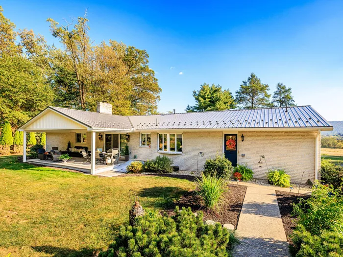 Metal Roof and Gabled Porch Addition in Hegins