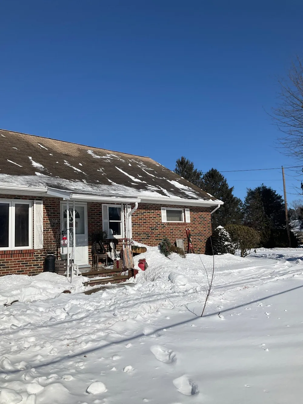 Tan Metal Roof and Gutter Replacement for Valley View Home, Valley View, PA, photo 10