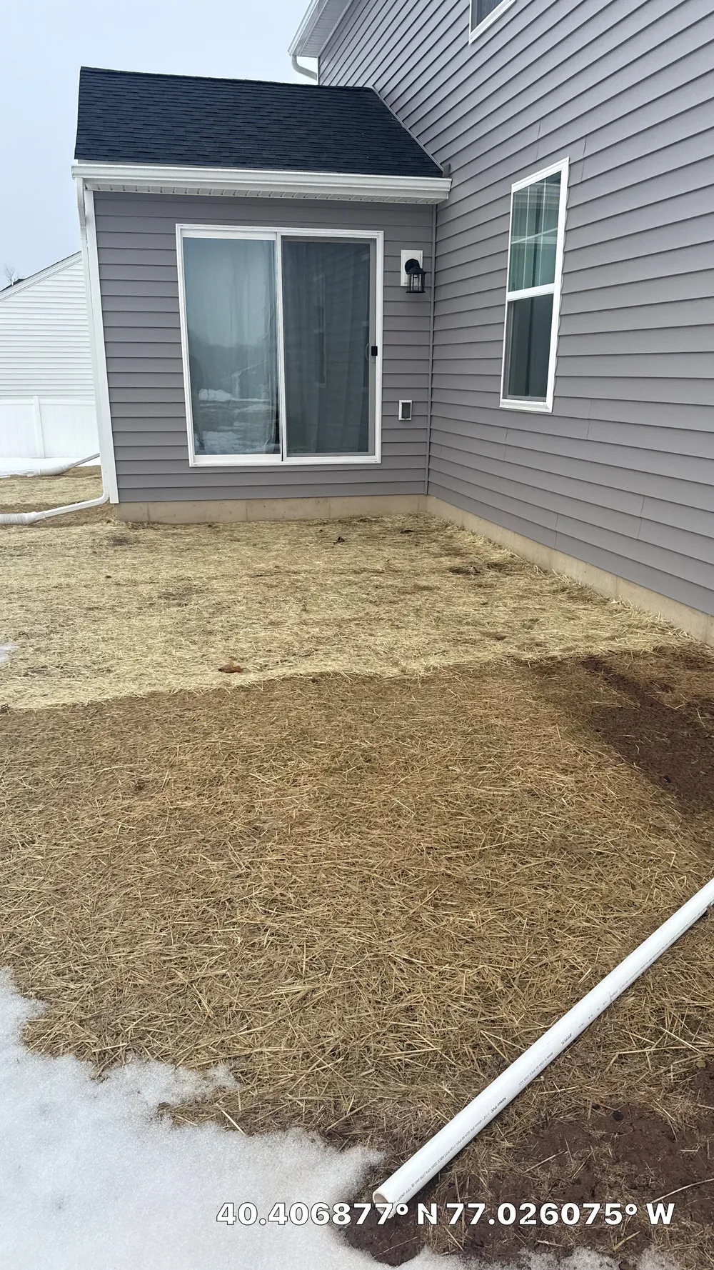 Custom Gray Composite Deck Installation in Duncannon, Duncannon, PA, photo 1