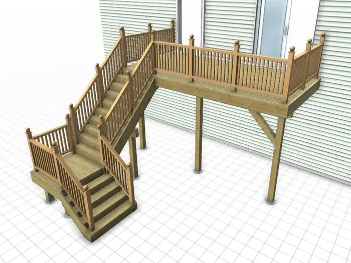 Pressure-Treated Deck Replacement 