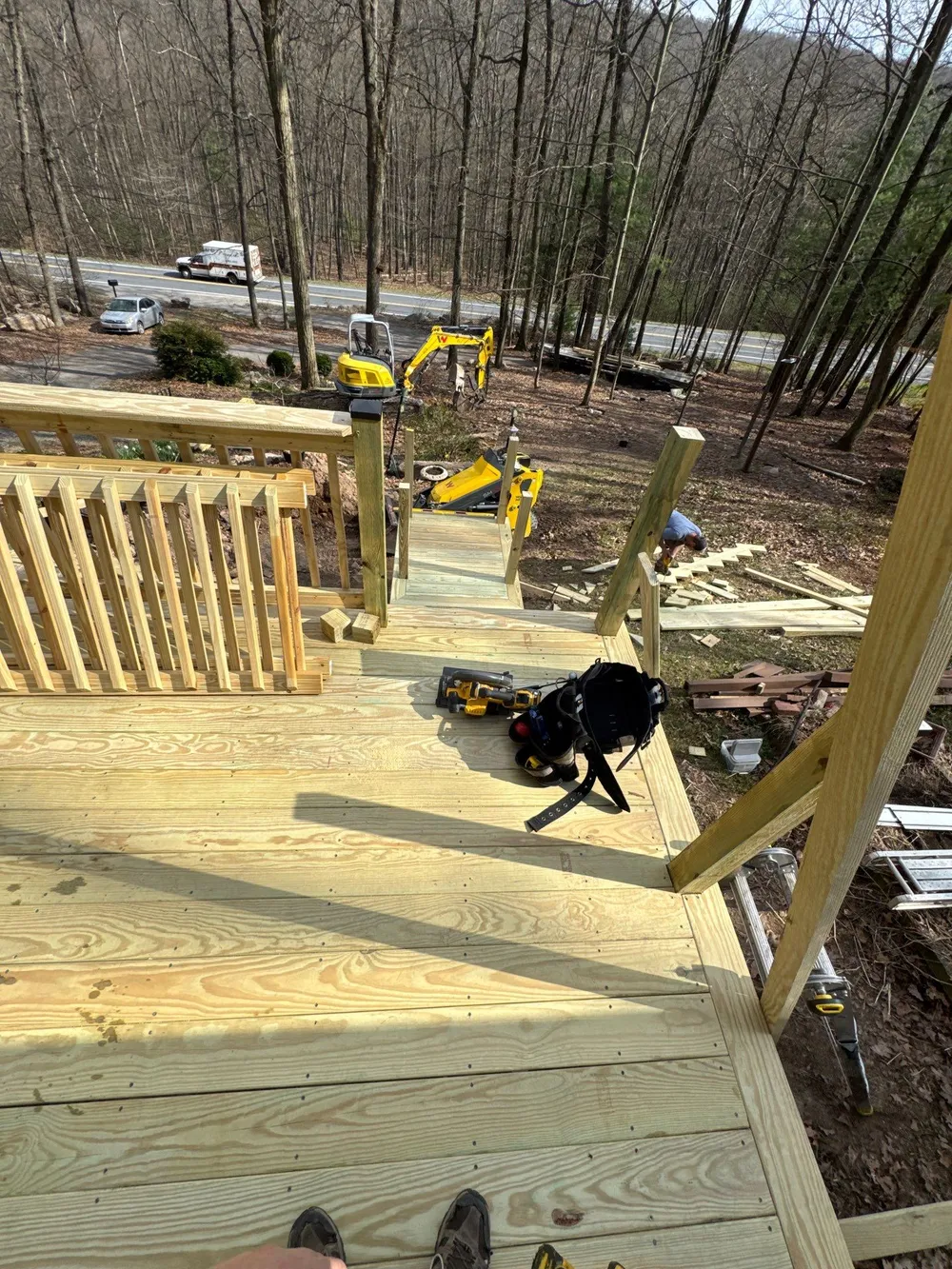 Pressure-Treated Deck Replacement , Hegins, PA, photo 5
