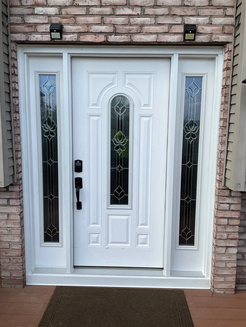 Fiberglass Entry Door and Decorative Sidelight Installation in Shamokin Dam, Shamokin Dam, PA, photo 3