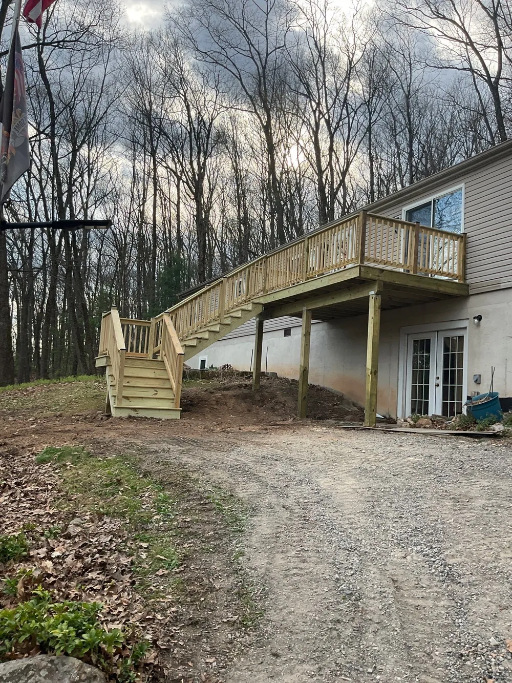 Pressure-Treated Deck Replacement , Hegins, PA, photo 7