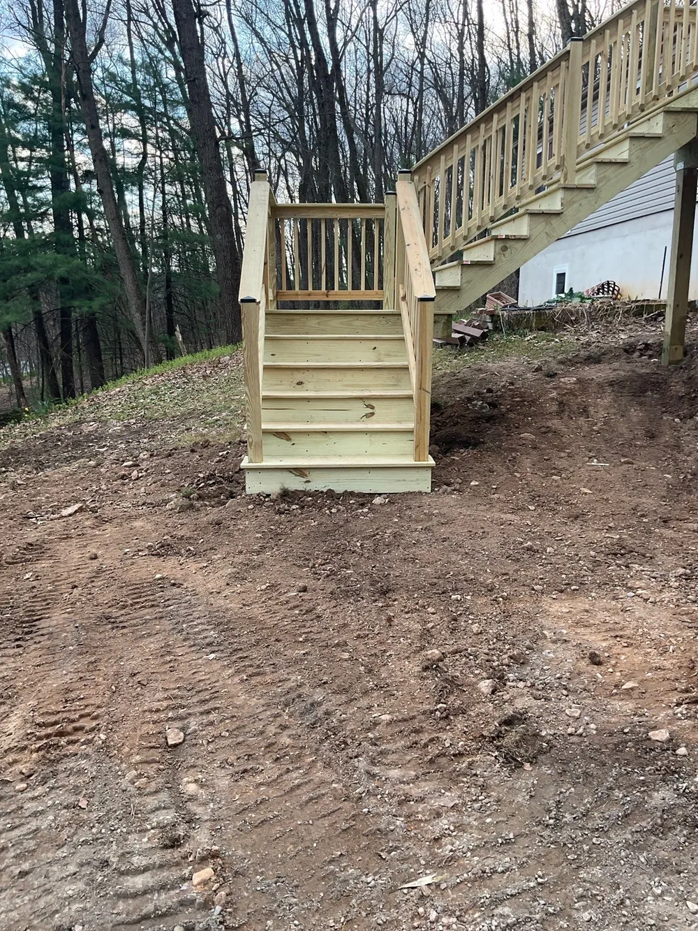 Pressure-Treated Deck Replacement , Hegins, PA, photo 11