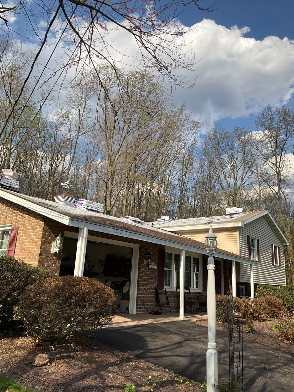 GAF Timberline Shingle Replacement and Porch Roof Construction in Tower City, Tower City, PA, photo 10