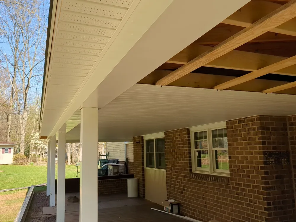 GAF Timberline Shingle Replacement and Porch Roof Construction in Tower City, Tower City, PA, photo 12