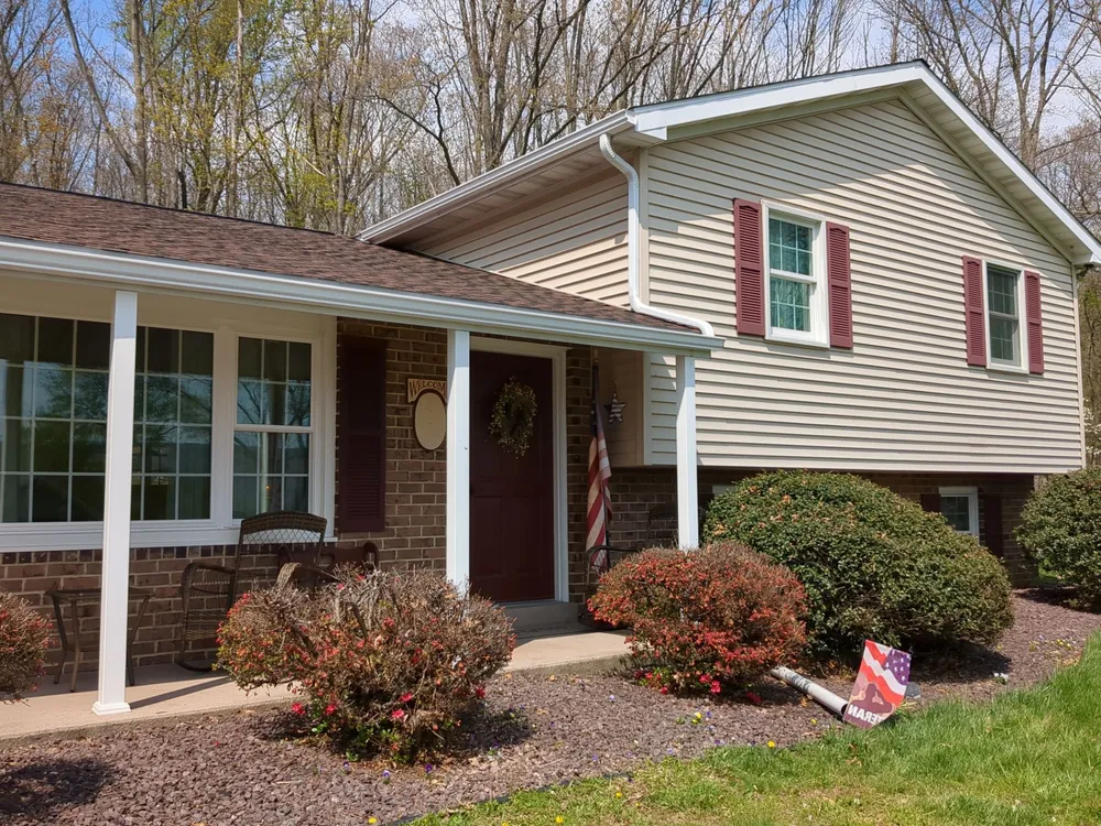 GAF Timberline Shingle Replacement and Porch Roof Construction in Tower City, Tower City, PA, photo 8