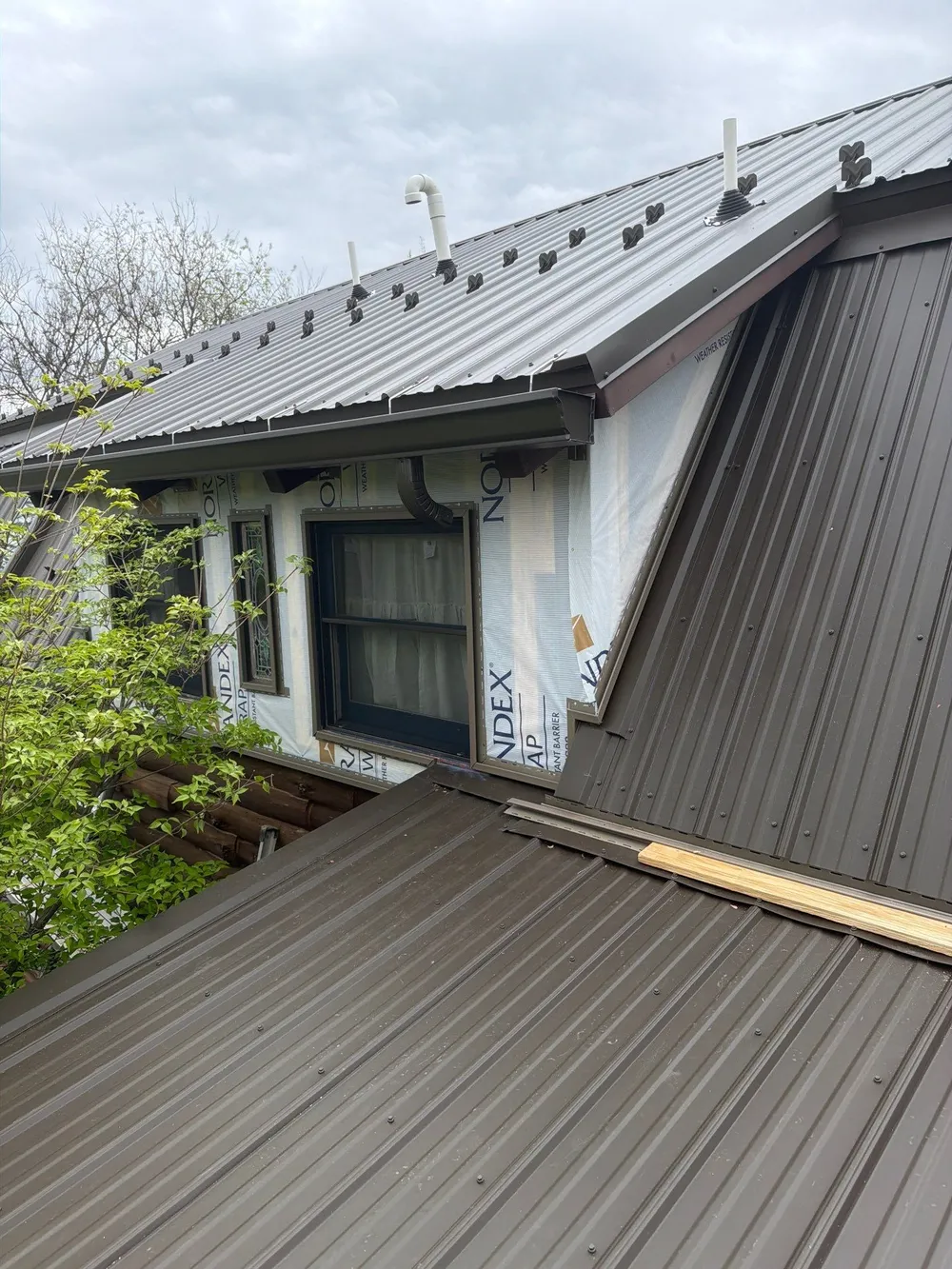 Textured Bronze ABM Metal Roof and Skylight Installation in Halifax, Halifax, PA, photo 10