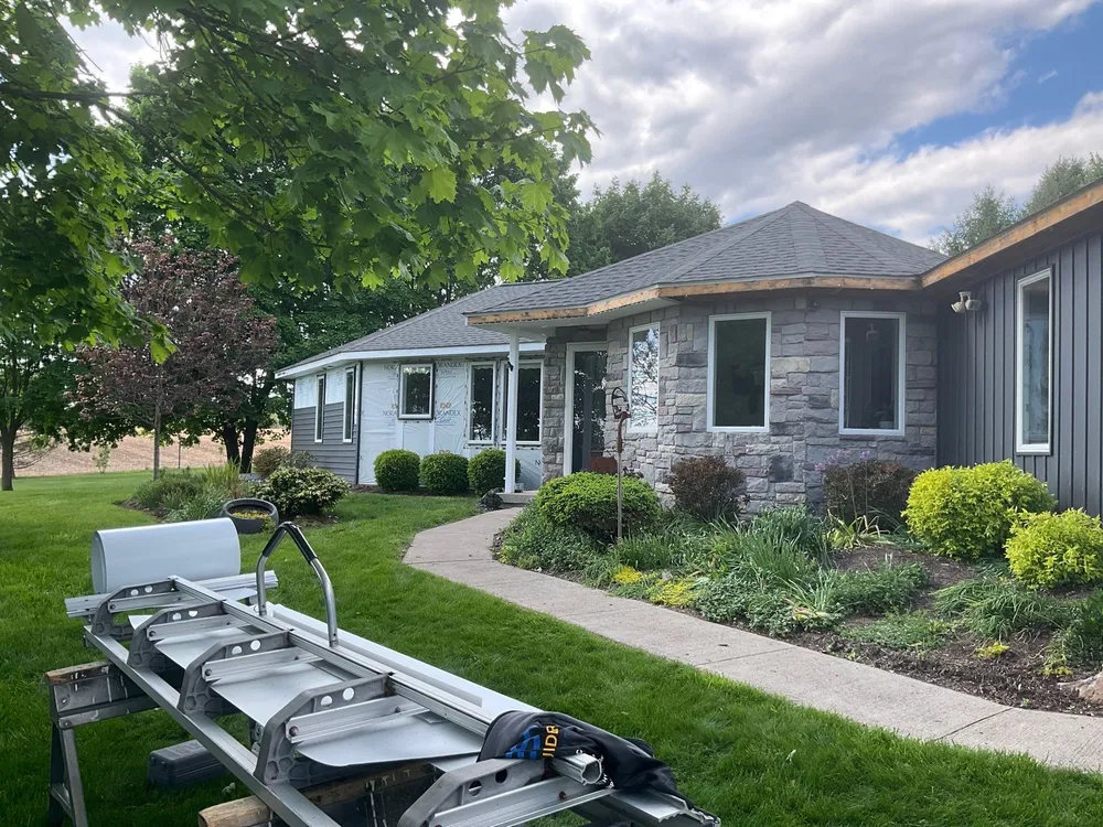 Nightfall Exterior Siding Replacement and Stone Veneer in Halifax, Halifax, PA, photo 4