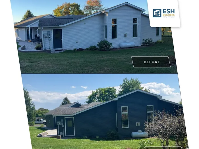 Nightfall Exterior Siding Replacement and Stone Veneer in Halifax