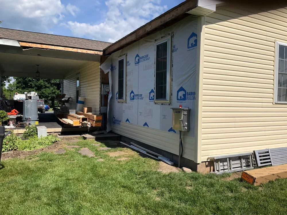 Halifax Vinyl Siding Replacement and French Door Installation, Halifax, PA, photo 6