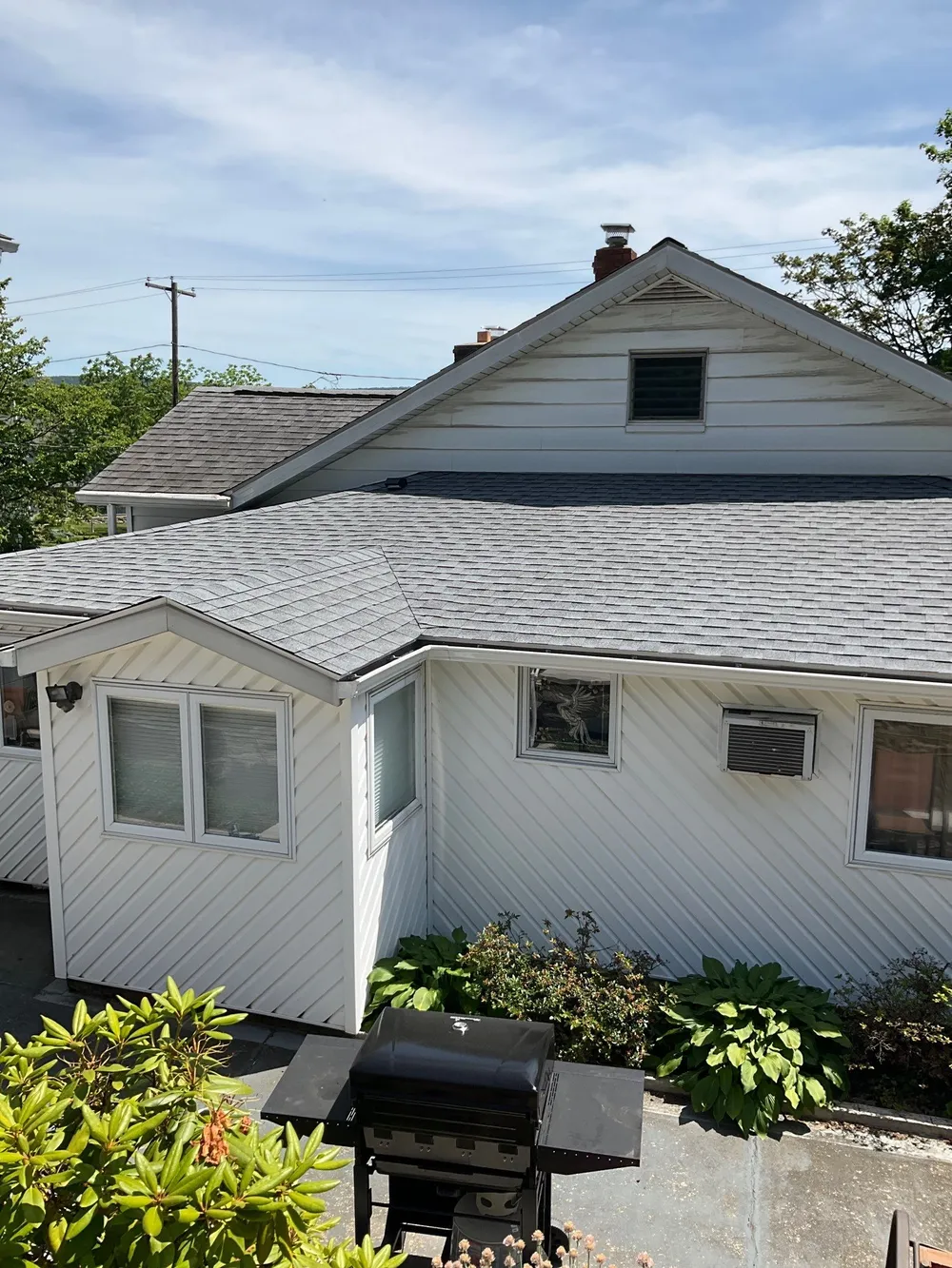 Shingle Roof Replacement and Seamless Gutter Installation in Lavelle, Lavelle, PA, photo 1