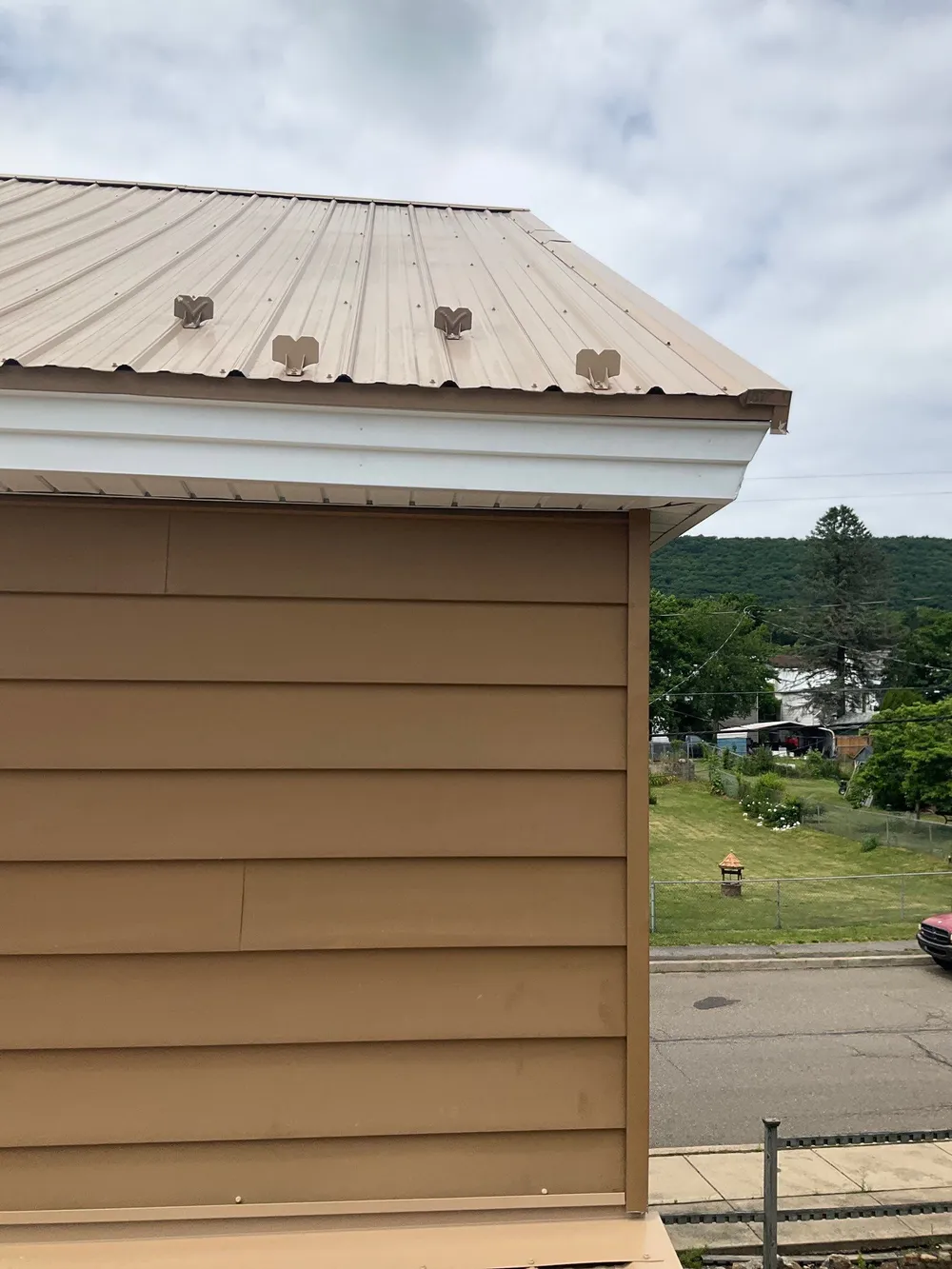 Porch Roof Replacement with TPO Membrane and Metal Roofing in Tower City, Tower City, PA, photo 11