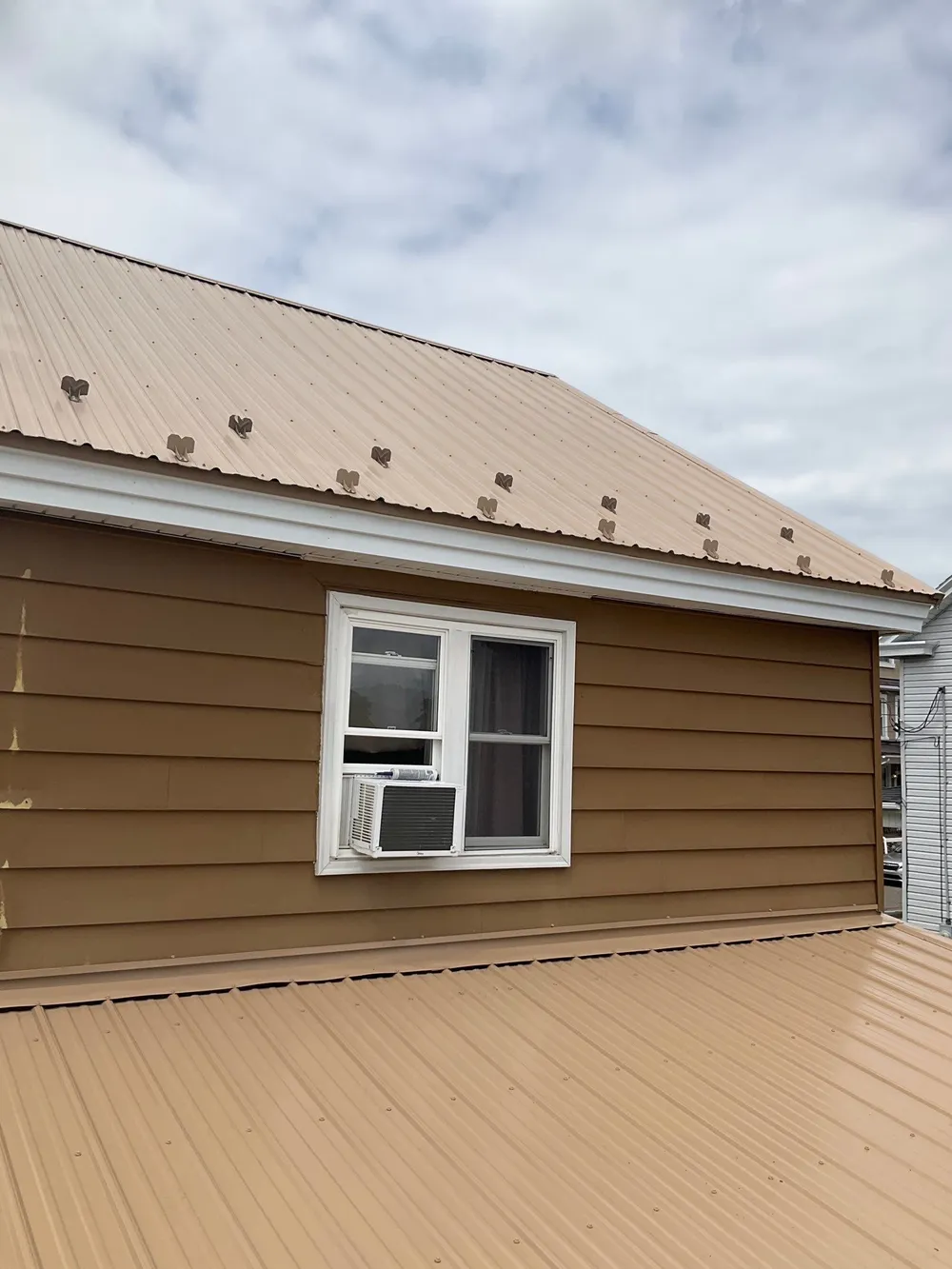 Porch Roof Replacement with TPO Membrane and Metal Roofing in Tower City, Tower City, PA, photo 9