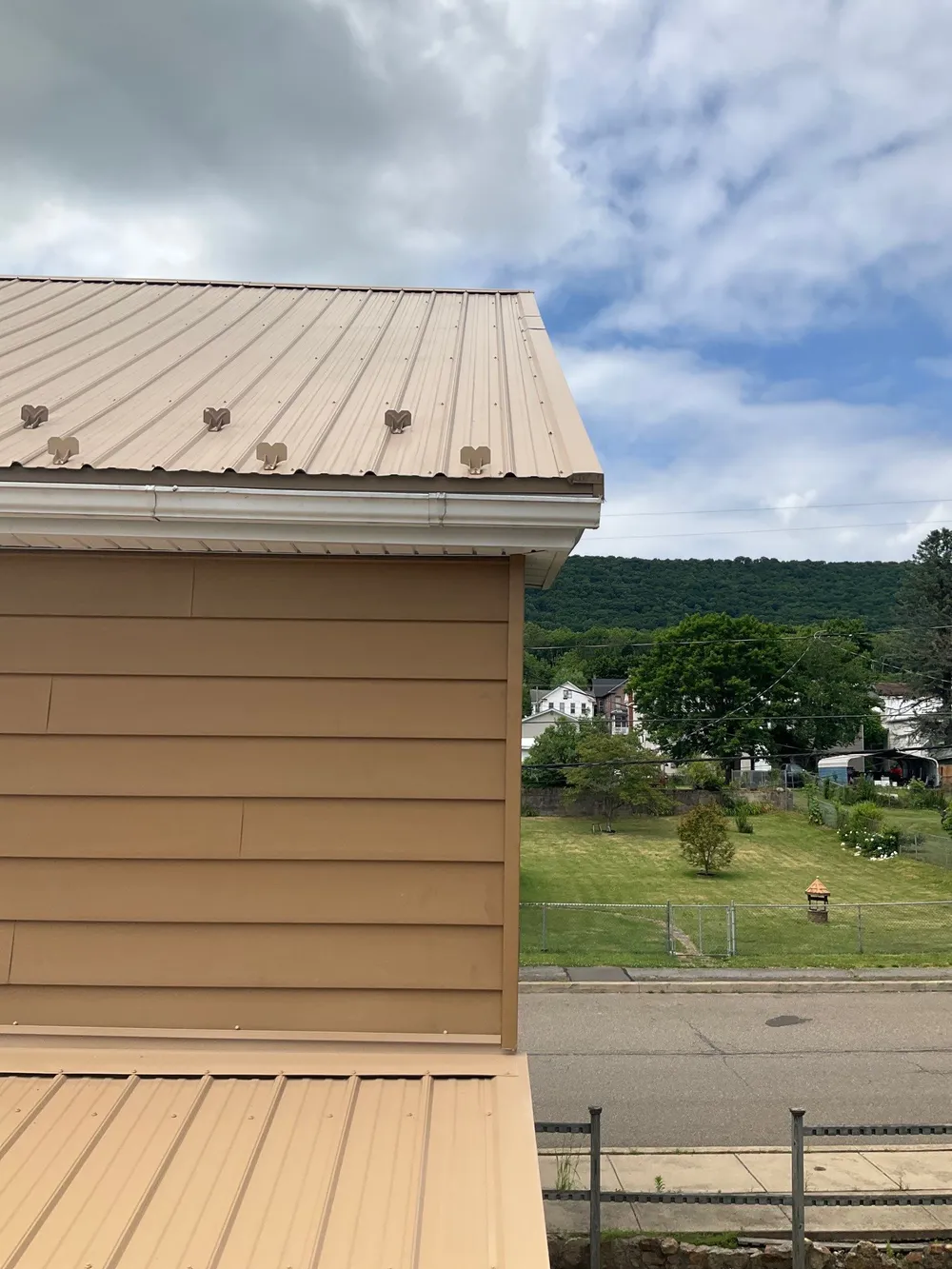 Porch Roof Replacement with TPO Membrane and Metal Roofing in Tower City, Tower City, PA, photo 10
