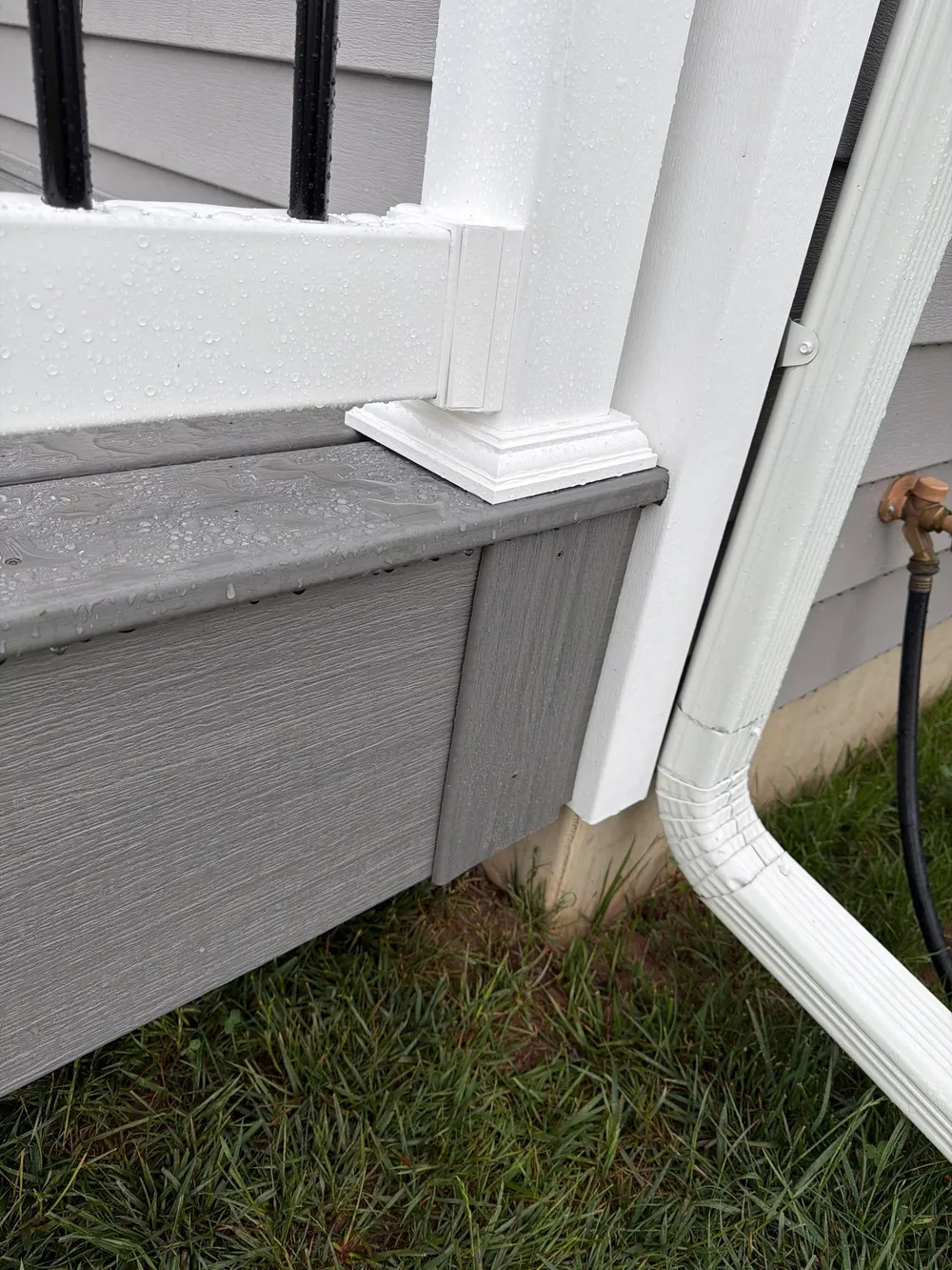 Custom Gray Composite Deck Installation in Duncannon, Duncannon, PA, photo 11
