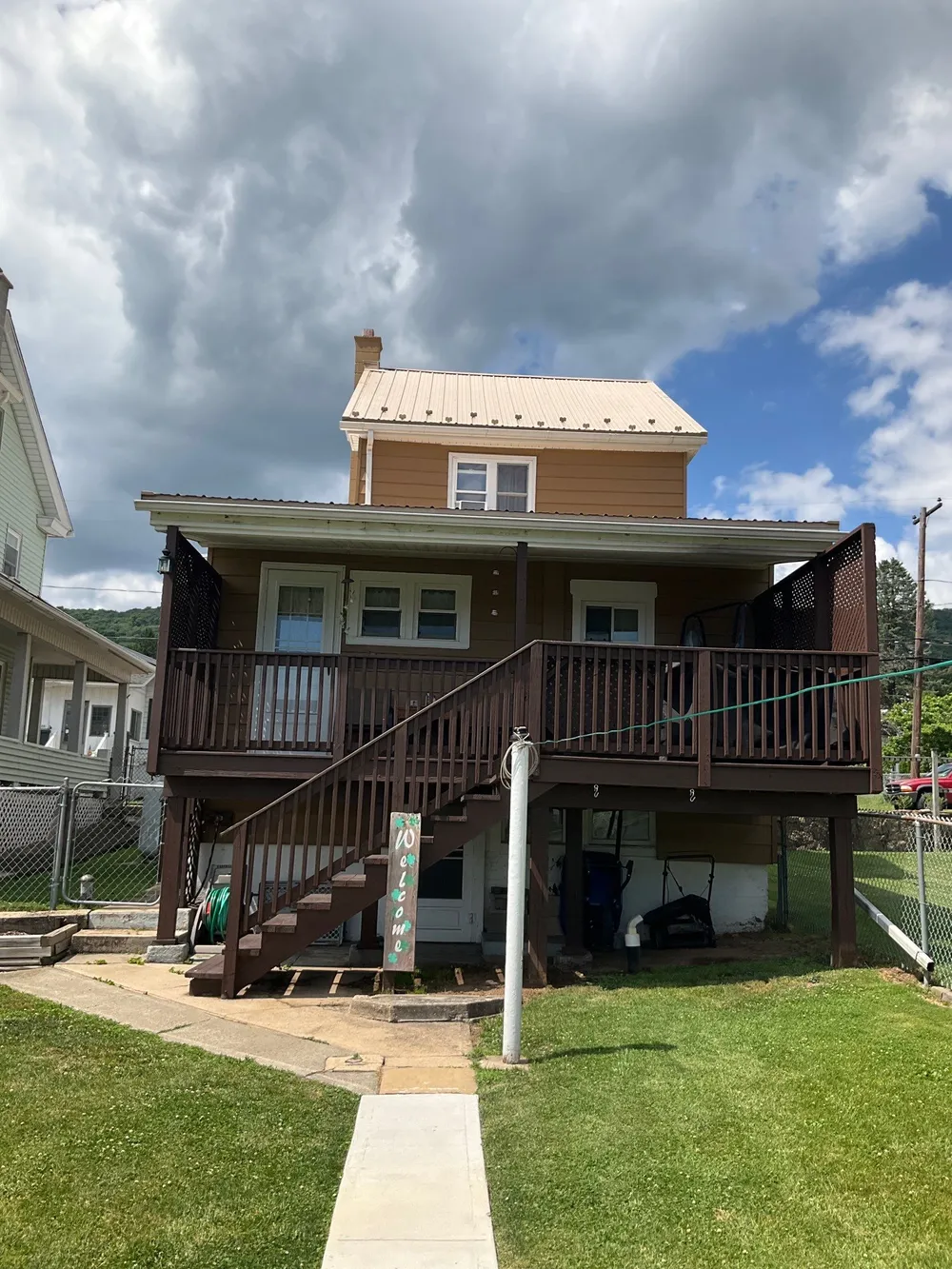 Porch Roof Replacement with TPO Membrane and Metal Roofing in Tower City, Tower City, PA, photo 3