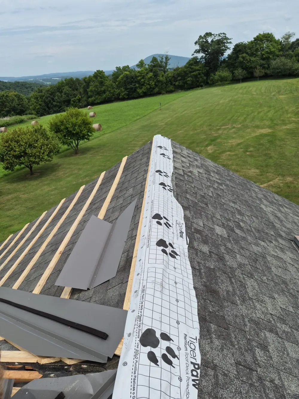 Newport Metal Roof Replacement with New Skylights, Newport, PA, photo 2