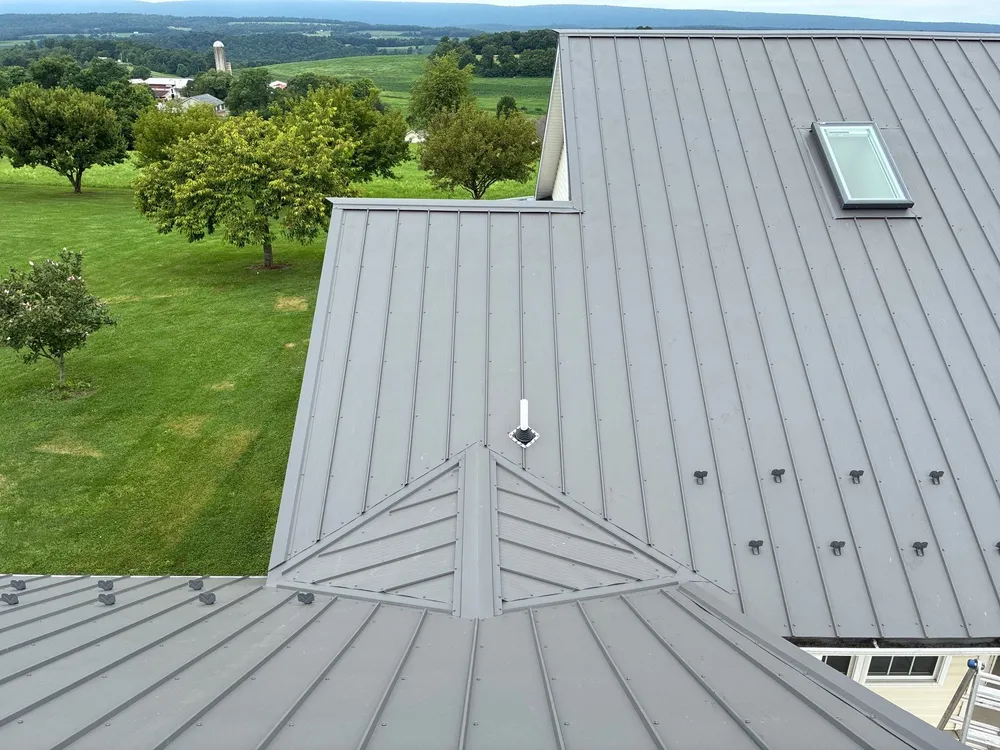 Newport Metal Roof Replacement with New Skylights, Newport, PA, photo 3