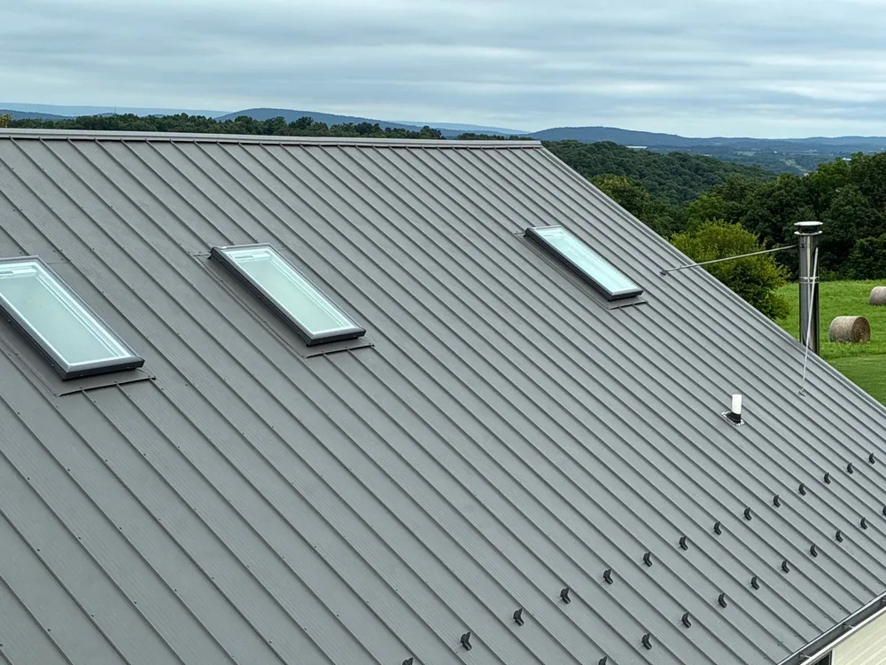 Newport Metal Roof Replacement with New Skylights, Newport, PA, photo 6